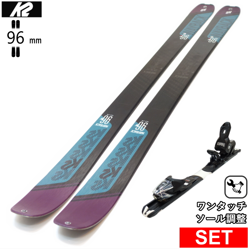 [Z^[96mm 163cm]K2 WAYBACK 96 W+XPRESS 10 ^b`rfBOt ^fXL[Zbg Z~t@bgXL[ t[XL[