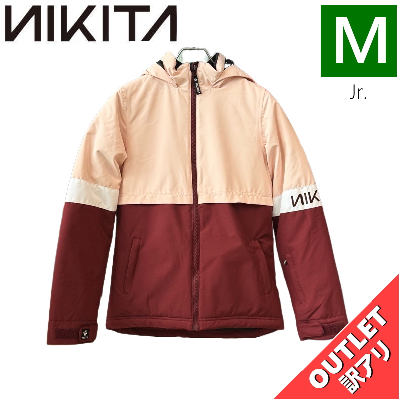 【OUTLET】21 ジュニア[Mサイズ] NIKITA GIRLS LINDAN JKT BRANDY Msize 子供用 スノーボード スキー スノボ ジャケット JACKET 型落ち 正規品 | NIKITA