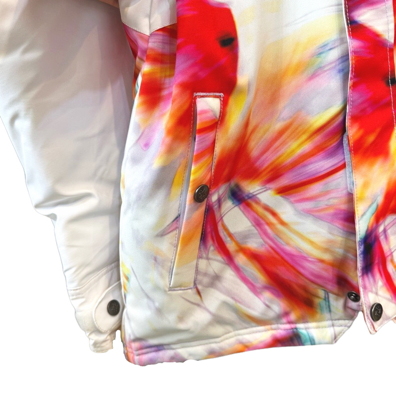 【OUTLET】【汚大】20 ジュニア[Mサイズ] NIKITA GIRLS SITKA JKT WHITE 子供用 スノーボード スキー スノボウェア ジャケット 正規品 | NIKITA | 07