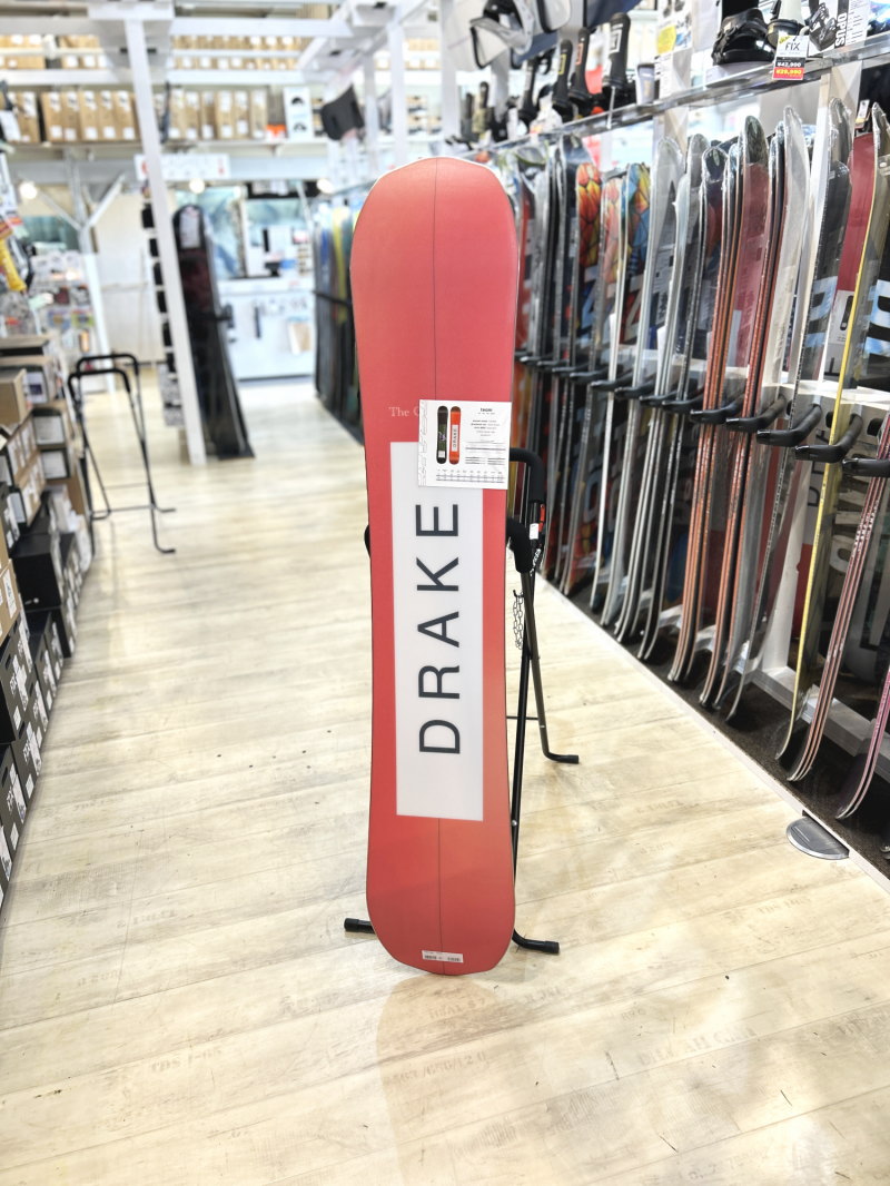 23-24 DRAKE TEAM+ZMバインディング メンズ スノーボード2点セット