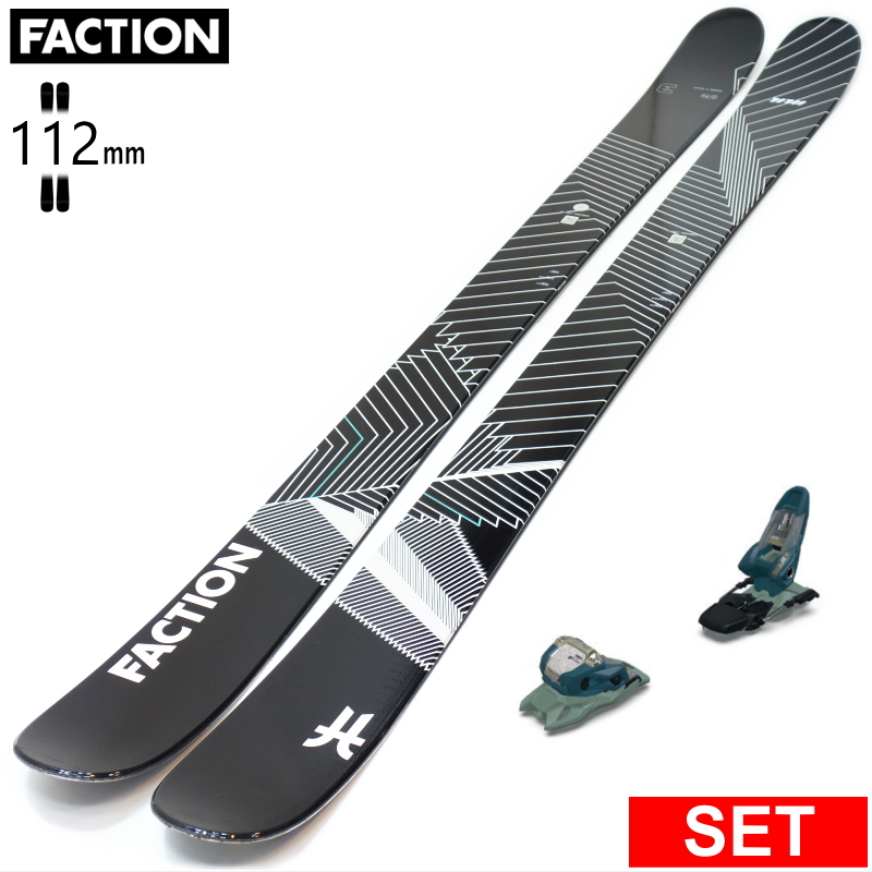 [Z^[112mm 172cm]FACTION Mana 3+SQUIRE 11  ^fXL[Zbg cC`bvXL[ t[XL[ t[X^CXL[