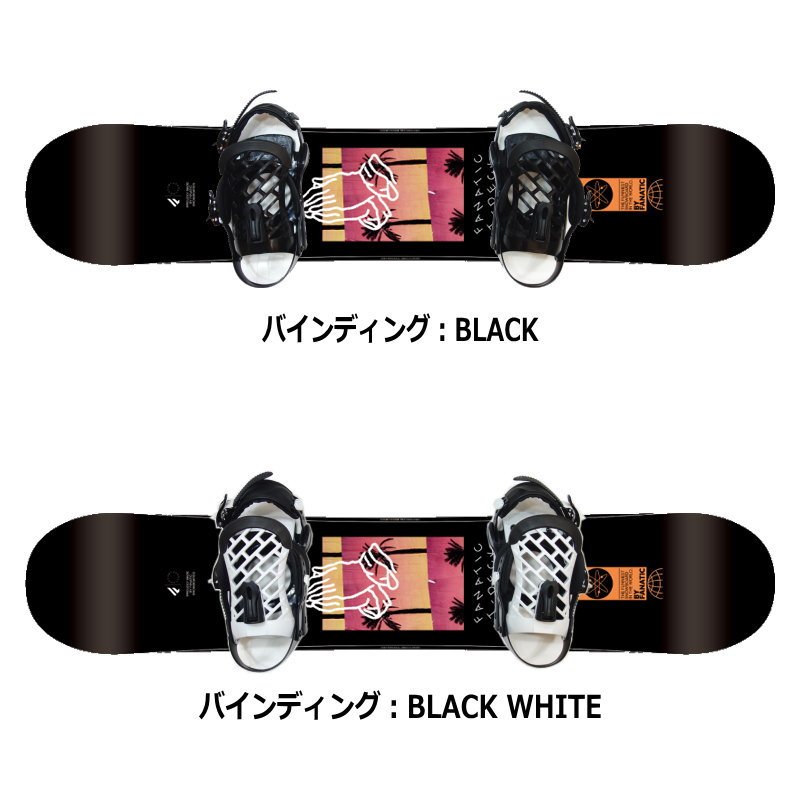 23-24 FANATIC T-DECK BLACK+ZUMA ZM ファナティック メンズ