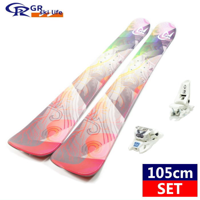 【早期予約商品】[105cm/105mm幅]GR Ski life OverDose+SQUIRE 11 ID  ショートスキー ファンスキー スキーボード