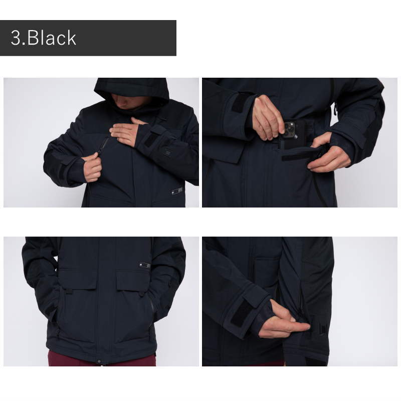 早期予約商品】 ○ 23-24 L1 WILLIAMS JACKET メンズ スノボウェア