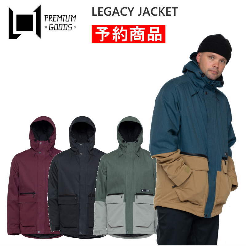 早期予約商品】 ○ 23-24 L1 LEGACY JACKET メンズ スノボウェア