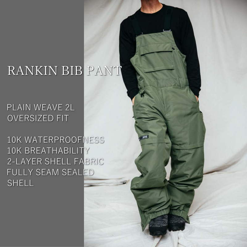 早期予約商品】 ○ 23-24 L1 RANKIN BIB PANT メンズ スノボウェア 