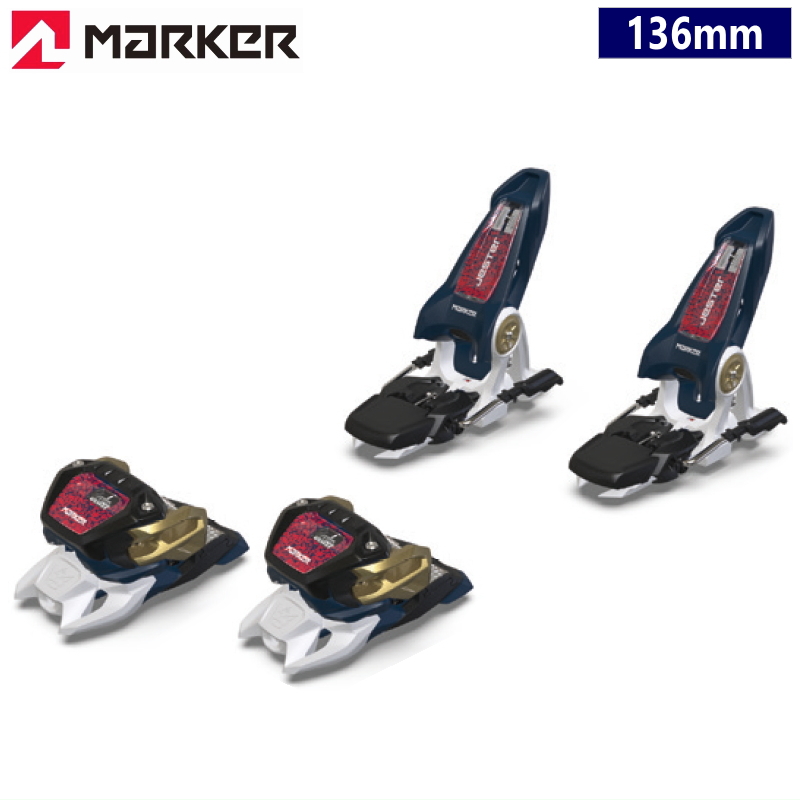 MARKER JESTER 16 カラー:BLUE/WHT/RED[136mm] フリースキー