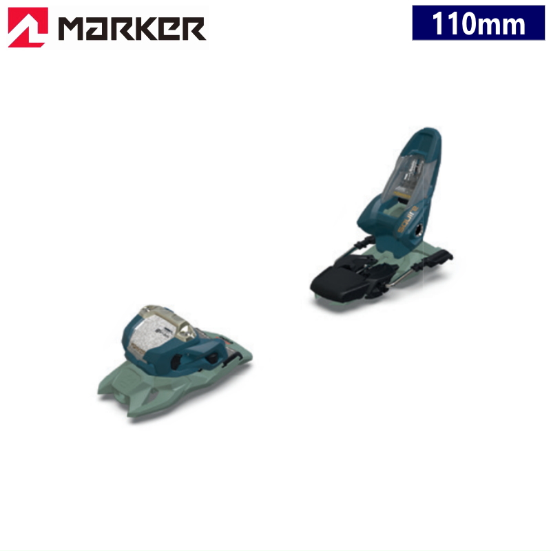 MARKER SQUIRE 11 カラー:GREEN/TEAL[110mm] フリースキー ビンディング 型落ち・旧モデル | MARKER
