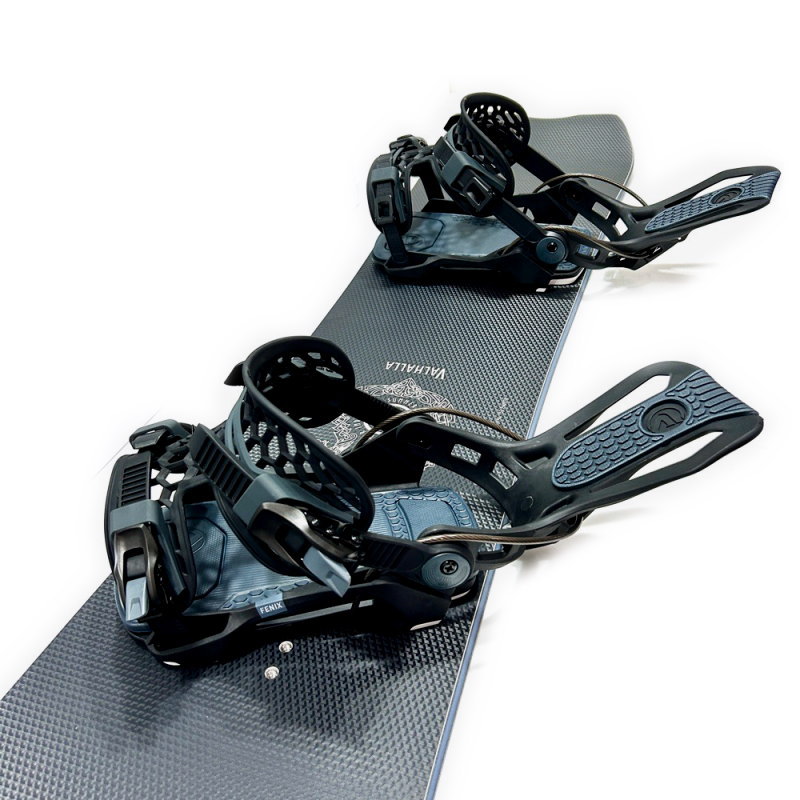 23-24 NEVER SUMMER VALHALLA+FLOW FENIX カラー:BLACK ネバーサマー メンズ スノーボード2点セット パウダーボード 型落ち 日本正規品 | NEVER SUMMER | 01
