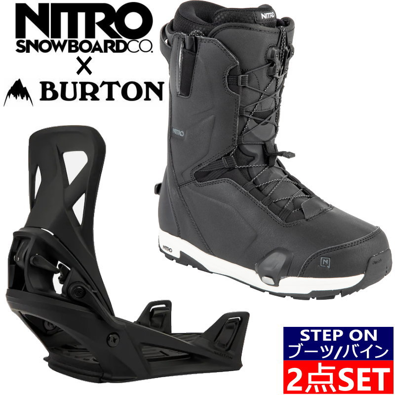 23-24 NITRO PROFILE TLS STEP ON + BURTON STEP ON ナイトロ バートン