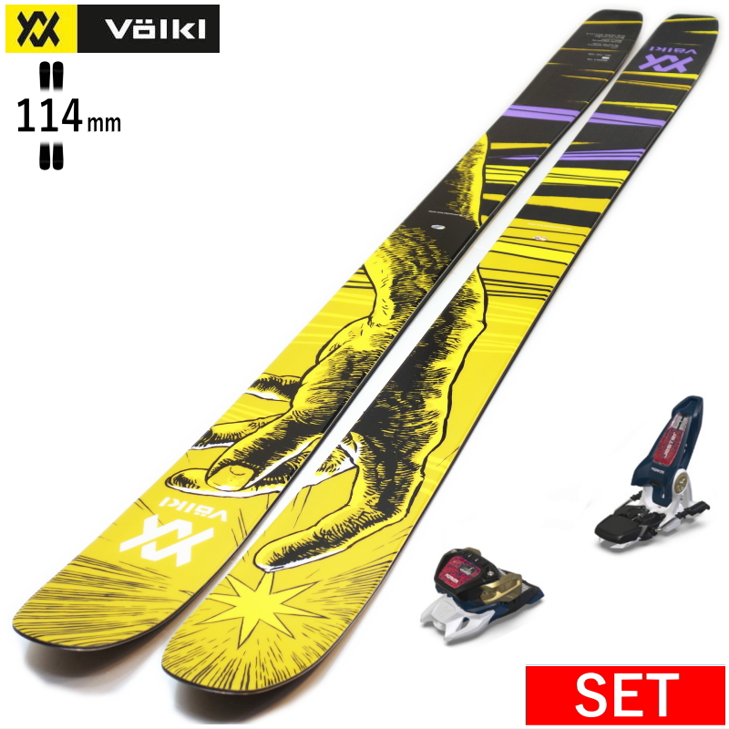 [Z^[114mm 177cm]VOLKL REVOLT 114+JESTER 16  ^fXL[Zbg I[}Ee pE_[