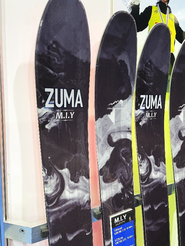 ZUMA M.I.Y[173cm/98mm幅] 23-24 ツマ エムアイワイ フリースキー オールマウンテン ツインチップ 板単体 日本正規品｜off-1｜02