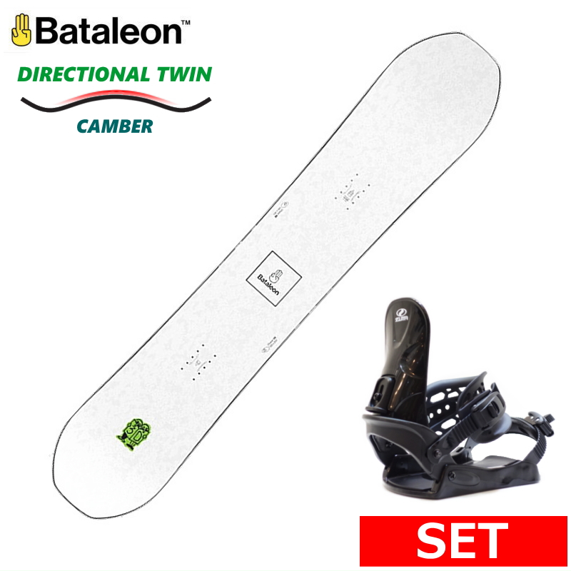 24-25 BATALEON Chaser Japan+ZUMA BINDING メンズ スノーボード2点セット オールラウンド カービング 型落ち 日本正規品 | 