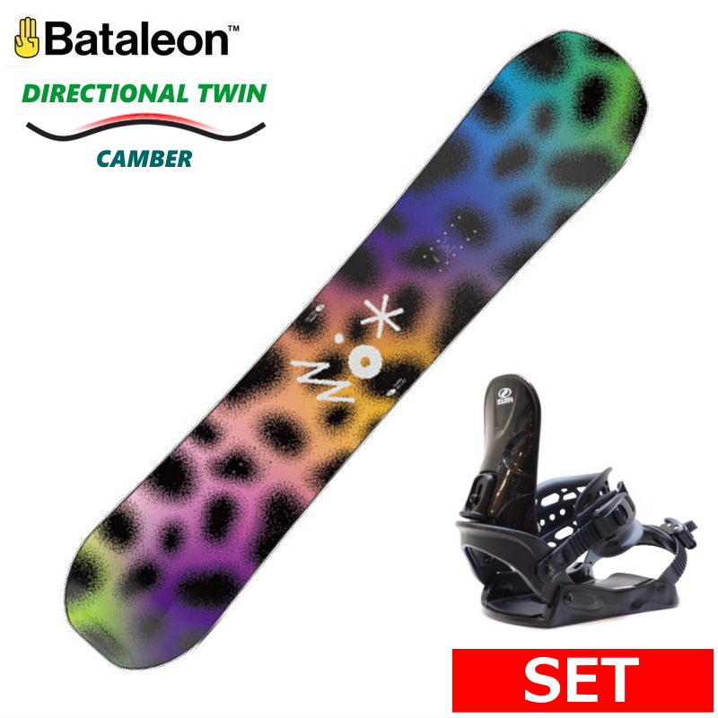 24-25 BATALEON Fun.Kink+ZUMA BINDING メンズ スノーボード2点セット 型落ち 日本正規品 | 