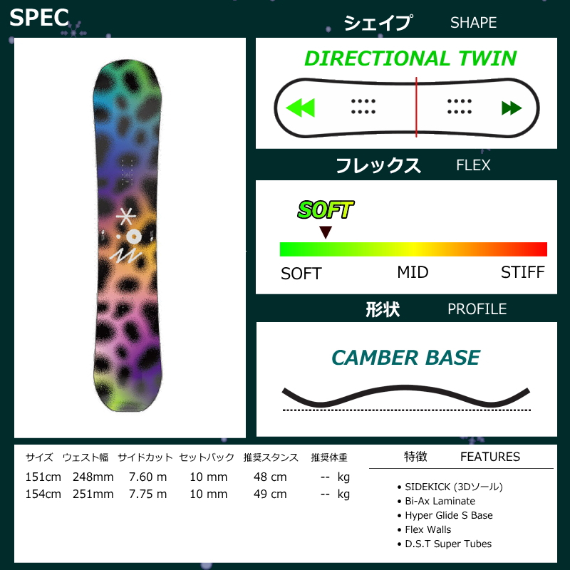 24-25 BATALEON Fun.Kink+ZUMA BINDING メンズ スノーボード2点セット 型落ち 日本正規品 |  | 05