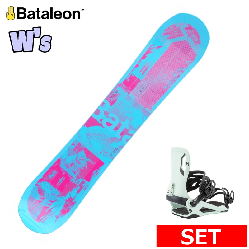 24-25 BATALEON Distortia+NITRO TALENT S レディース スノーボード2点セット 女性用 型落ち 日本正規品 | 