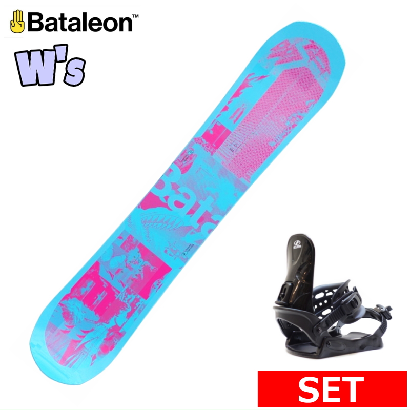24-25 BATALEON Distortia+ZUMA BINDING レディース スノーボード2点セット 女性用 型落ち 日本正規品 | 
