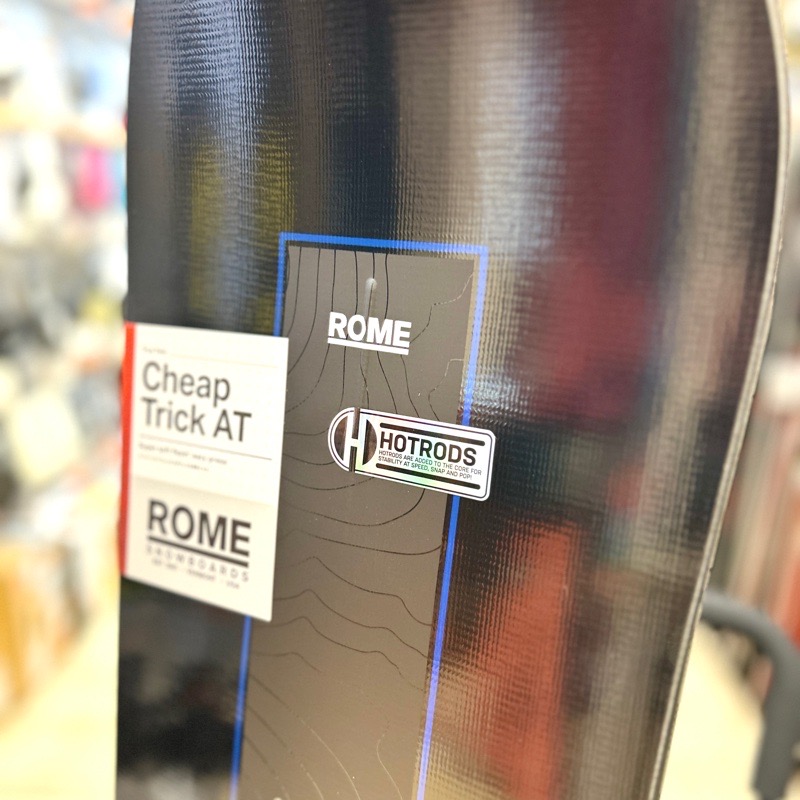 2022 2点セットROME SDS CHEAP TRICK 150cm Rome SDS Cheap Trick 150cm Snowboard White Gray Black Blue