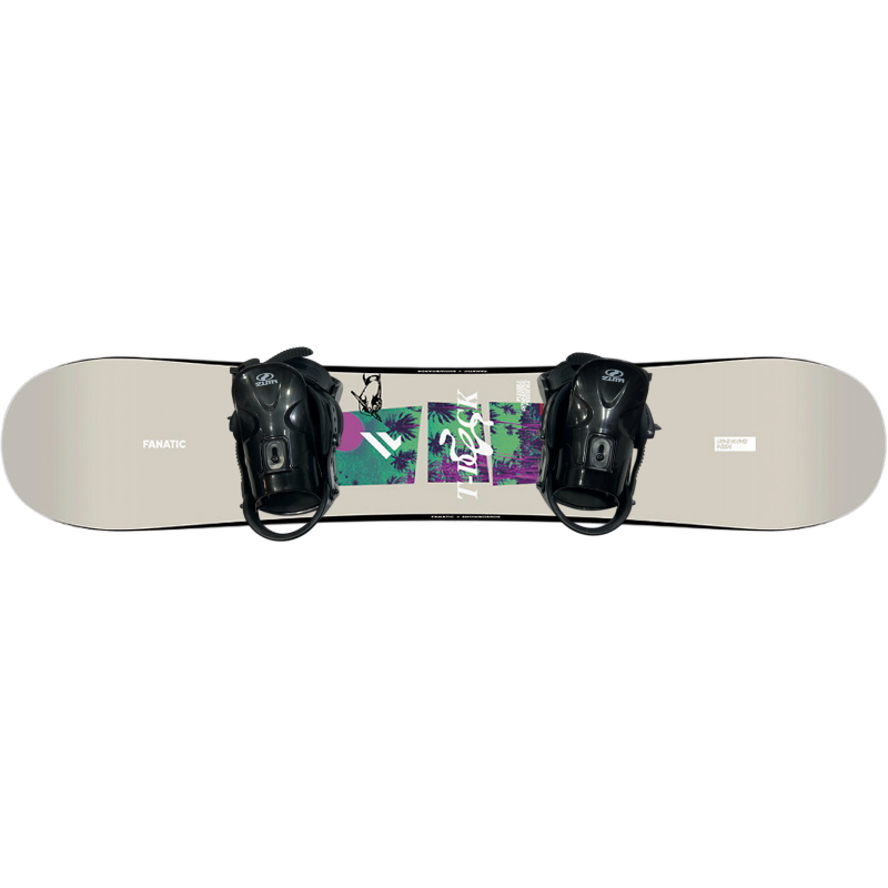 24-25 FANATIC T-DECK BEIGE+ZUMA BINDING ファナティック メンズ レディース スノーボード2点セット 型落ち |  | 01