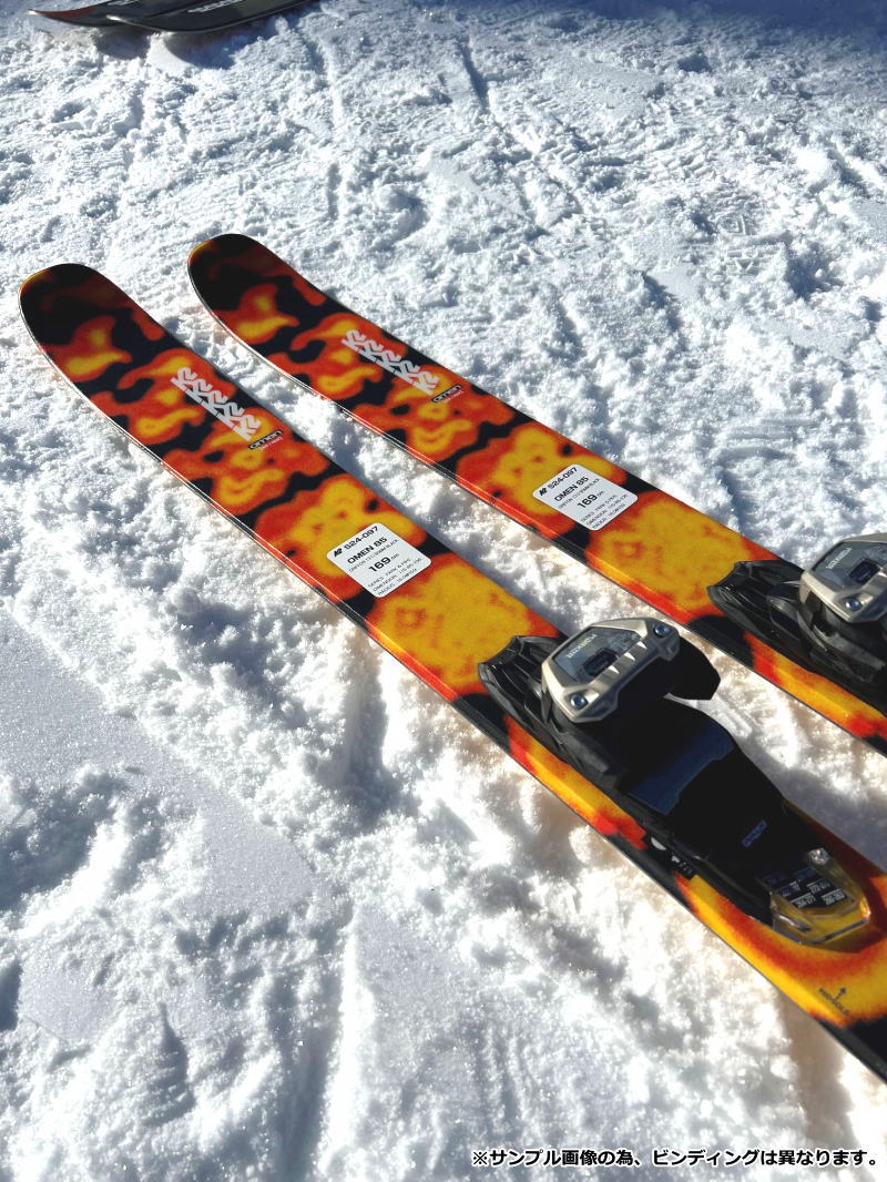 【早期予約】K2 Ski OMEN 85+ATTACK 14 GW[159cm/センター幅85mm幅] ケーツー オーメン スキー板ビンディングセット｜off-1｜02
