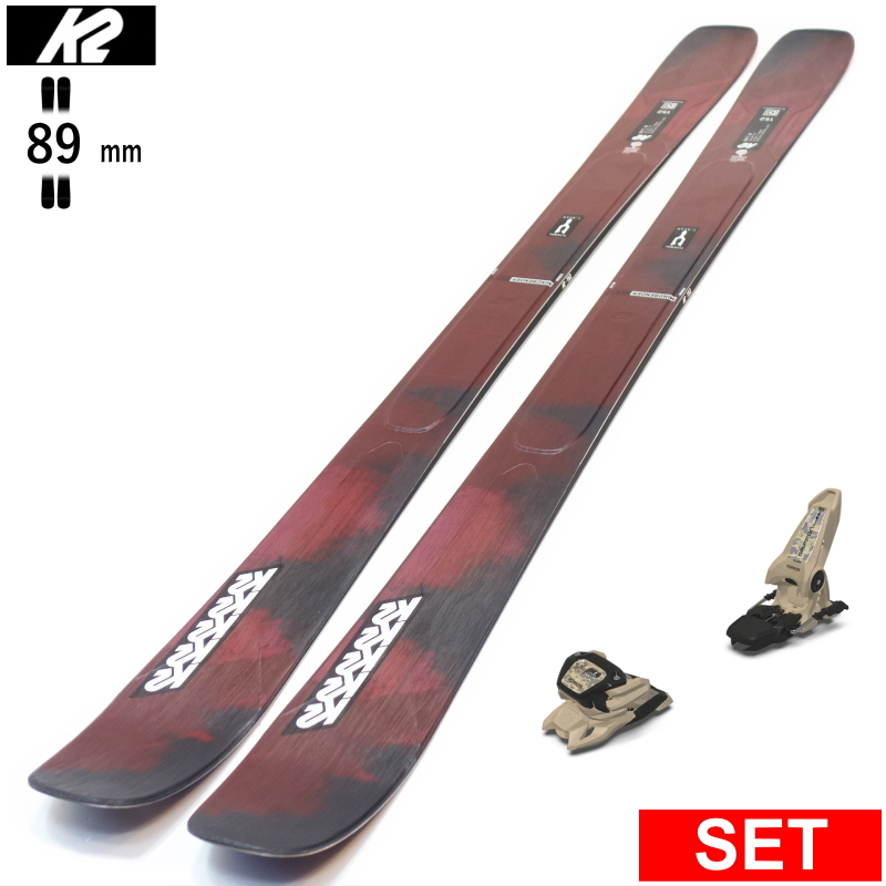 K2 MINDBENDER 89TI W+GRIFFON 13   25モデル スキー板セット フリースキー | K2（スキー、スノーボード）