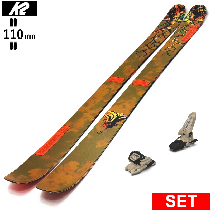 K2 RECKONER 110 　ポールセット K2 RECKONER 110 ポールセット K2 Reckoner 110 Men's Skis 2025