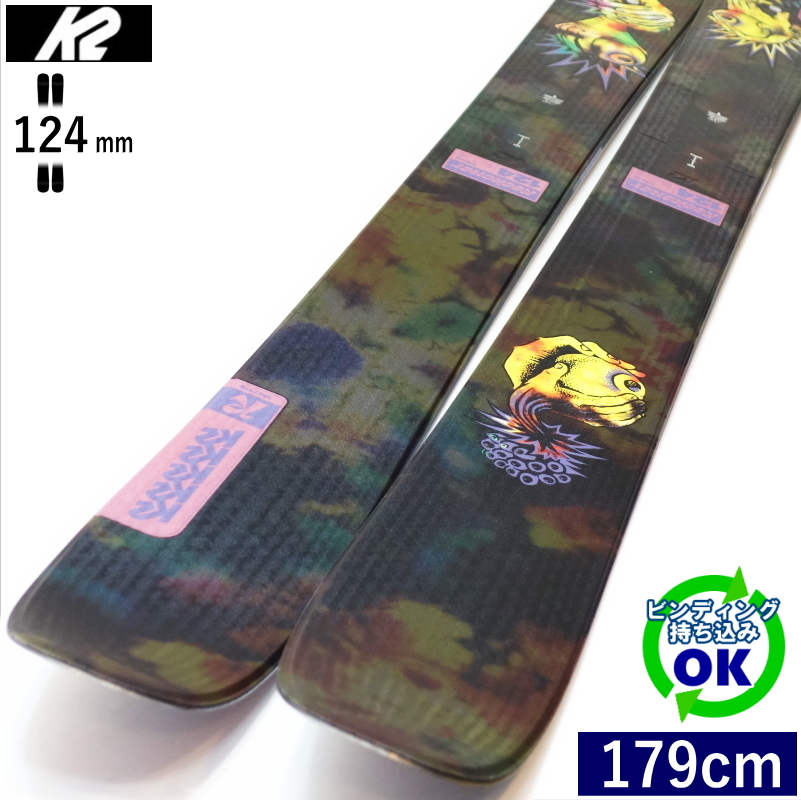 K2 K2 RECKONER 124[179cm/124mm幅]24-25 フリースキー ファットスキー