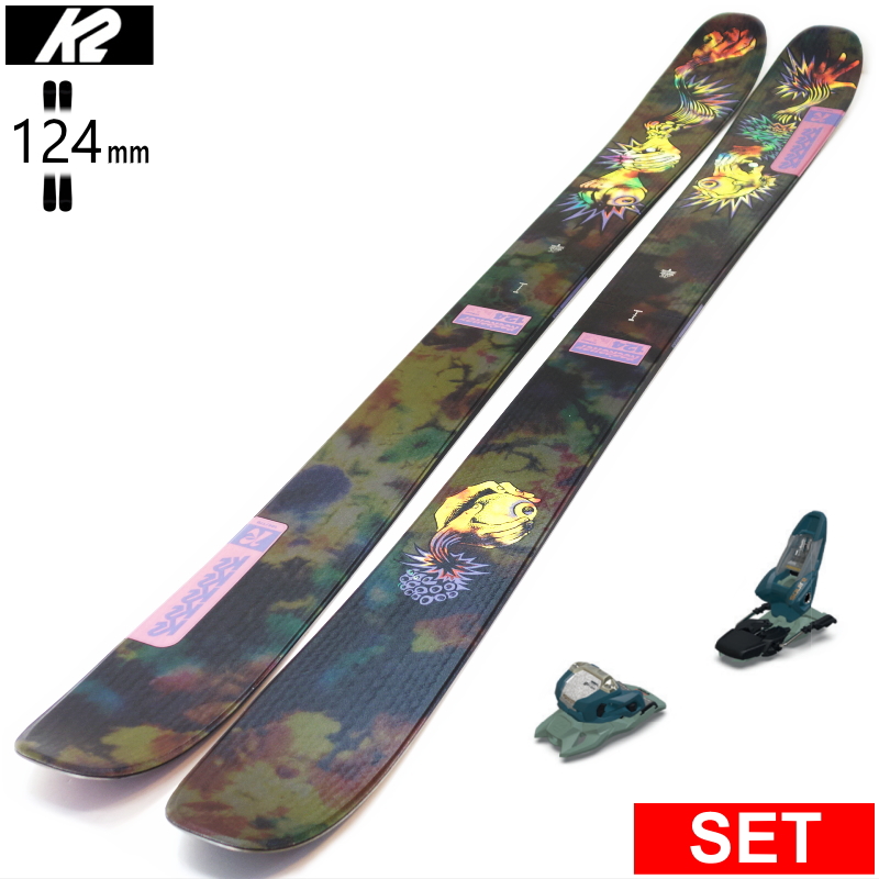 [Z^[124mm 179cm]K2 RECKONER 124+SQUIRE 11  ^fXL[Zbg I[}Ee pE_[