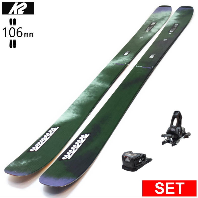 K2 [センター幅106mm 162cm]K2 MINDBENDER 106C W+ATTACK 11LYT 型落ち