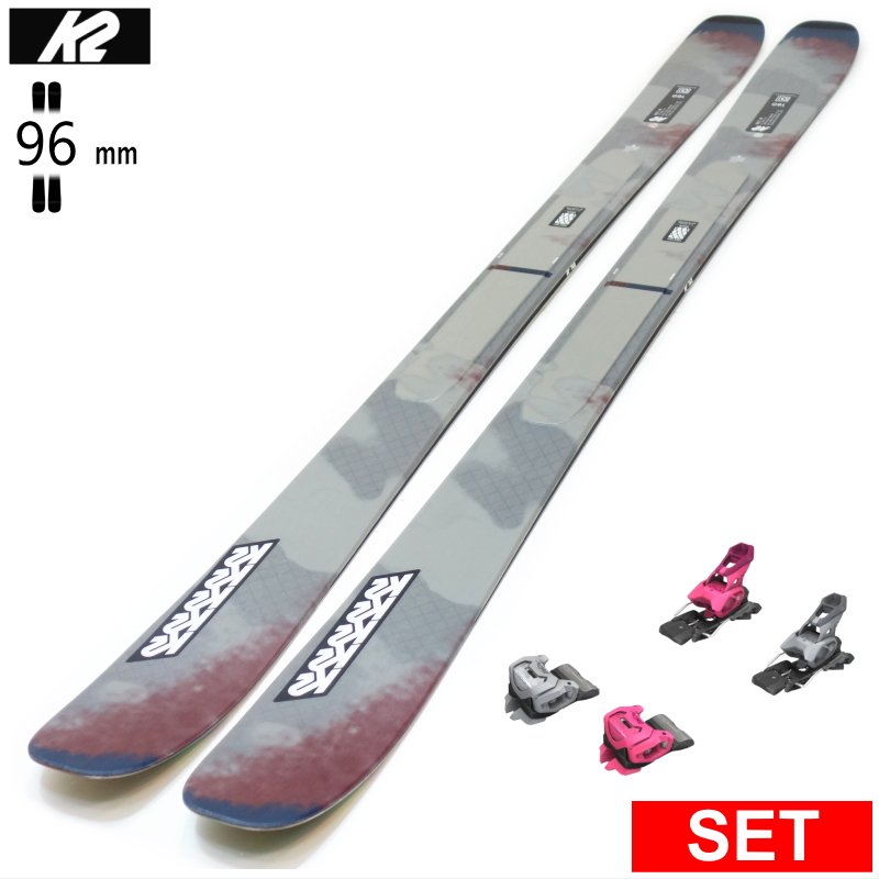 K2 [センター幅96mm 160cm]K2 MINDBENDER 96C W+ATTACK 14 GW MIX 型
