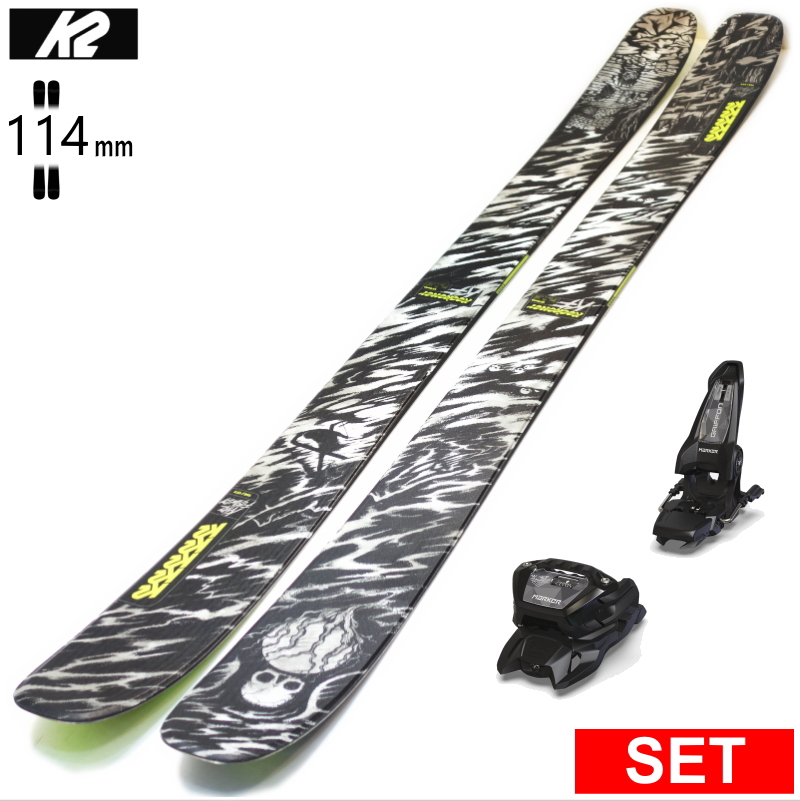 K2 [センター幅114mm 177cm]K2 RECKONER KF+GRIFFON 13 型落ち旧モデル