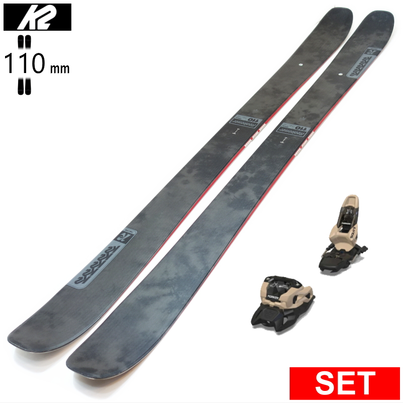 美品 板のみ K2 RECKONER 110 177cm バックカントリー K2 [センター幅110mm 170cm|177cm|184cm]K2 RECKONER 110 LTD+SQUIRE