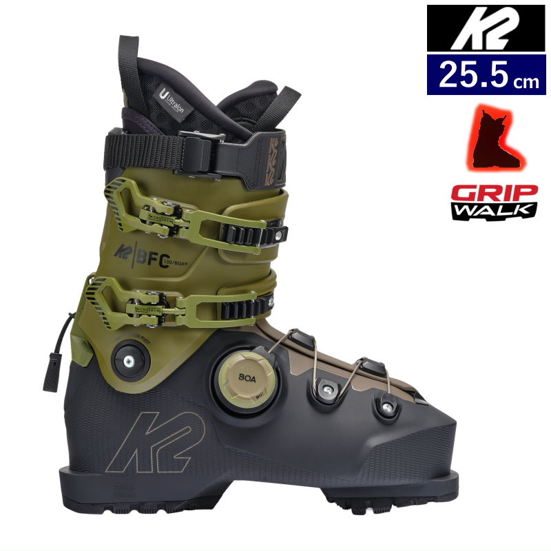24-25 K2 BFC 130 BOA [25.5cm足幅103mm幅] ケーツー メンズ スキーブーツ 2ピースブーツ