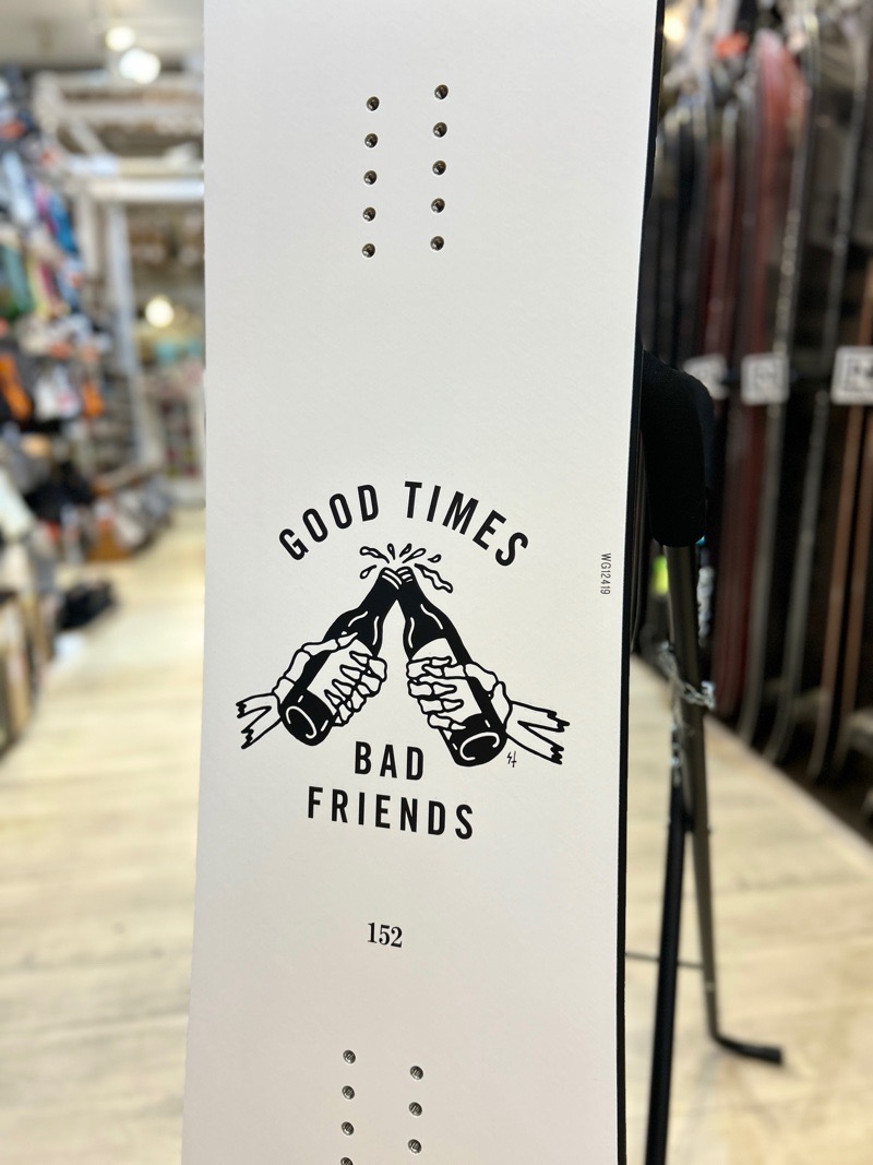 ラスト1点】メンズ スノーボード 板 型落ち LURKING CLASS GOOD TIME