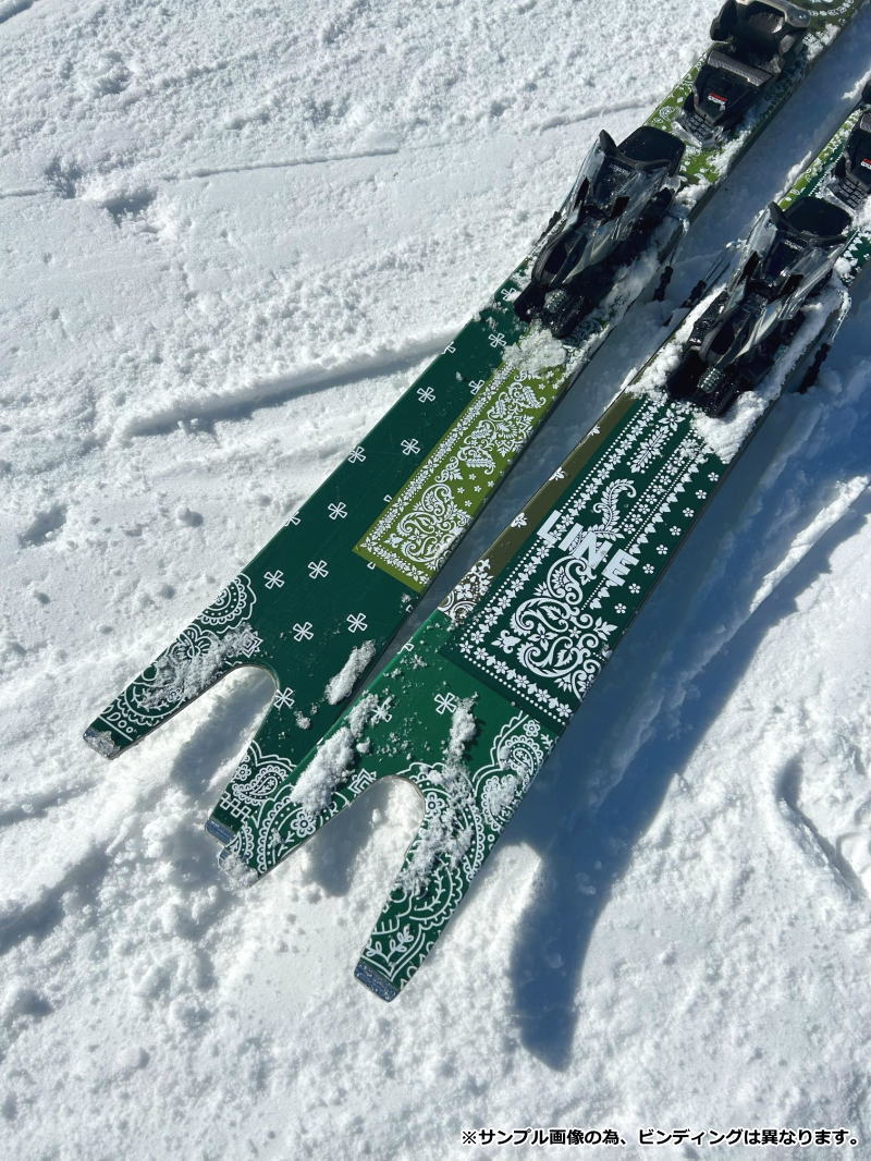 【早期予約】LINE Ski SAKANA[174cm/105mm幅] 24-25 ライン サカナ フリースキー カービングスキー 板単体 日本正規品