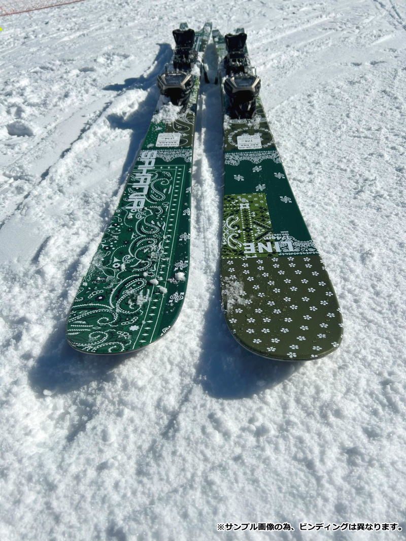 【早期予約】LINE Ski SAKANA[174cm/105mm幅] 24-25 ライン サカナ フリースキー カービングスキー 板単体 日本正規品