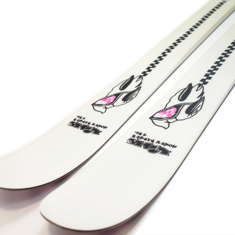 【早期予約】LINE Ski HONEY BADGER TBL+ATTACK 14 GW[166cm/センター幅92mm] ライン ハニーバジャ スキー板ビンディングセット｜off-1｜02