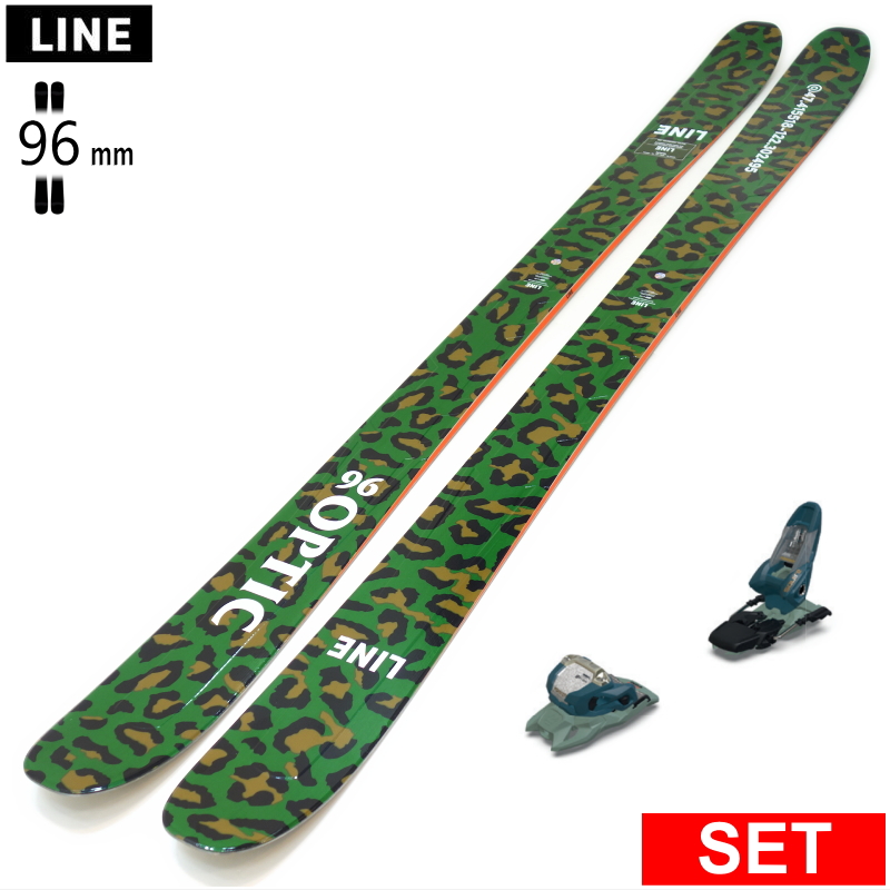 [Z^[96mm 163cm]LINE OPTIC 96 J[:CAMO+SQUIRE 11  ^fXL[Zbg Z~t@bgXL[ t[XL[