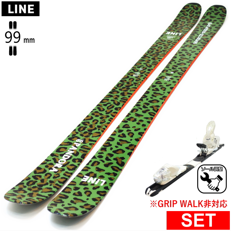 [Z^[99mm 163cm|170cm]LINE PANDORA 99 J[:CAMO+XPRESS 10 ^b`rfBOt ^fXL[Zbg