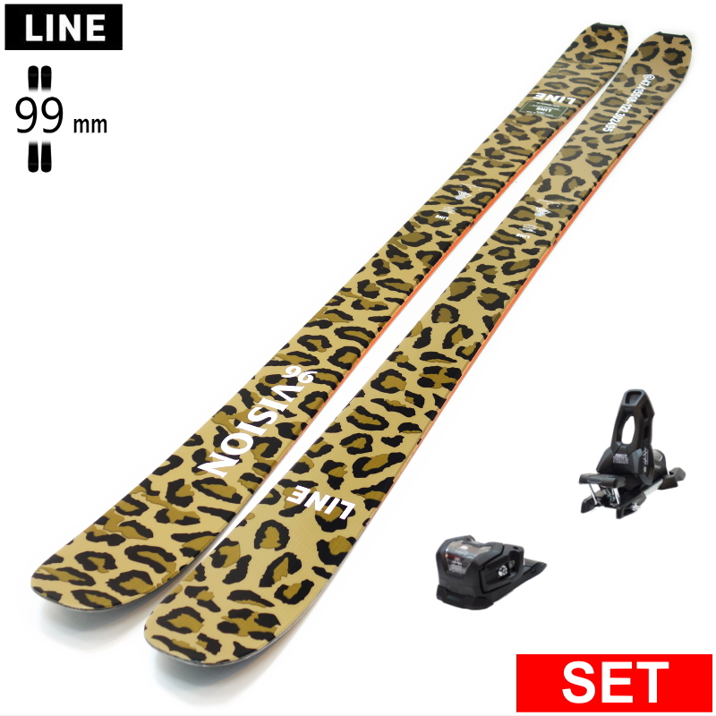 [Z^[96mm 172cm]LINE VISION 96 J[:CAMO+ATTACK 11LYT  ^fXL[Zbg Z~t@bgXL[ t[XL[