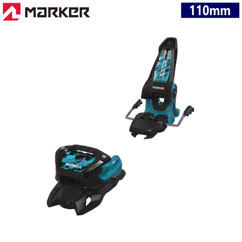 MARKER JESTER 16 カラー:BLACK TEAL[110mm] フリースキー ビンディング 型落ち・旧モデル | MARKER