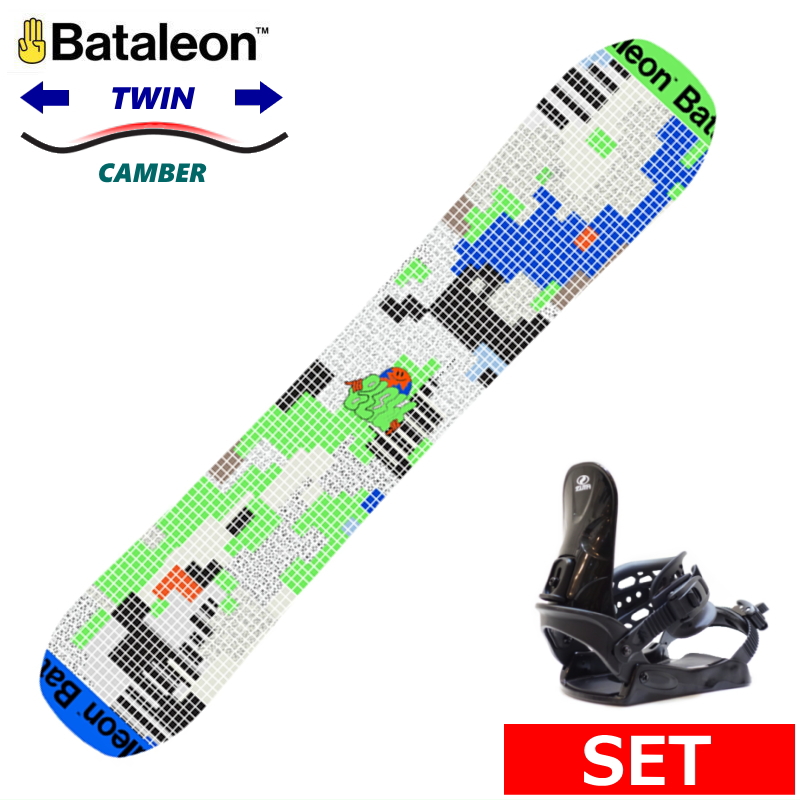 25-26 BATALEON BLOW JPN LTD+ZUMA BINDING メンズ スノーボード2点セット オールラウンド カービング 型落ち 日本正規品 | 