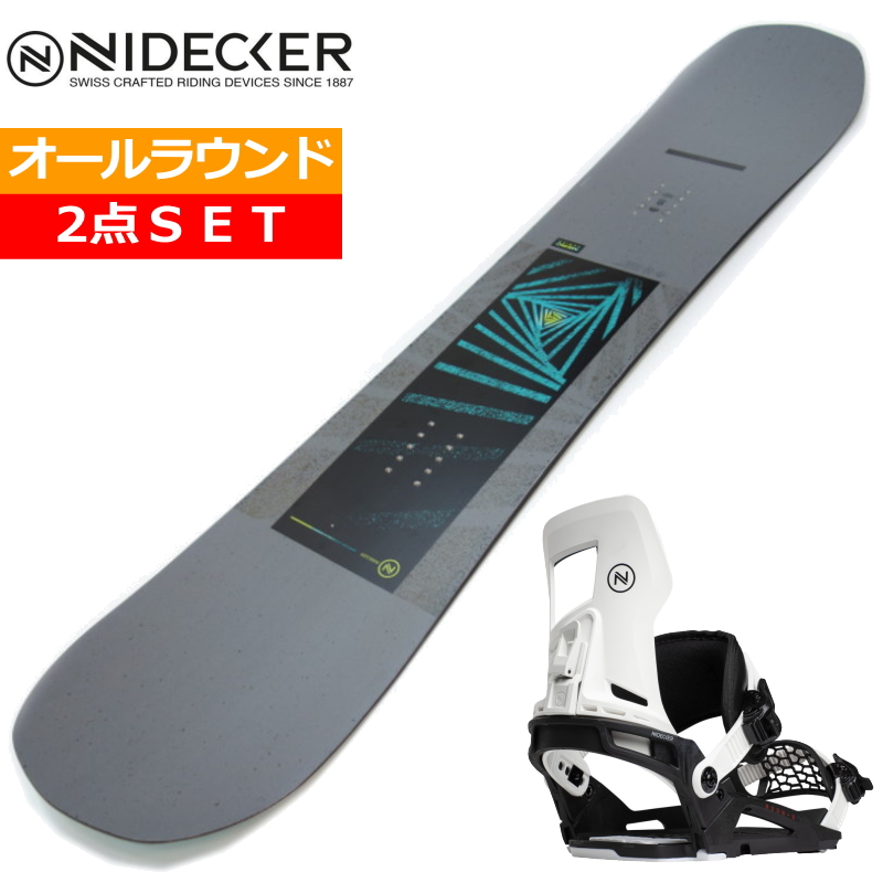 24-25 NIDECKER MERC+MUON-X ナイデッカー マーク レディース スノーボード2点セット 型落ち | 