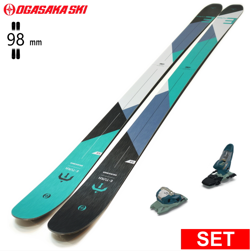 [Z^[98mm 186cm]OGASAKA ET-9.8+SQUIRE 11  ^fXL[Zbg Z~t@bgXL[ t[XL[