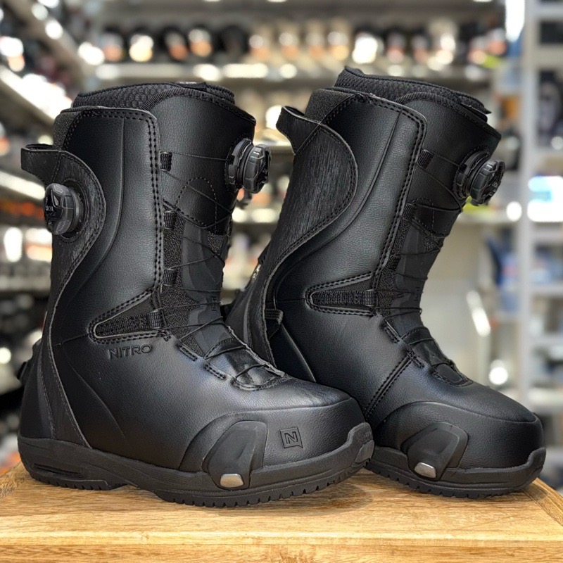 レディース バインディング ブーツ 2点セット アウトレット 25-26 NITRO STEP ON+OUTLET 24.5cm DYNASTY BOA カラー:BLACK ナイトロ スノーボード |  | 03