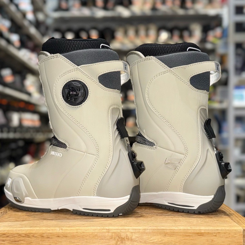 レディース バインディング ブーツ 2点セット アウトレット 25-26 NITRO STEP ON+OUTLET 24.5cm DYNASTY BOA カラー:SAND ナイトロ スノーボード |  | 04