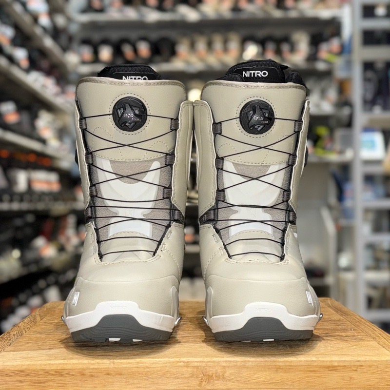 レディース バインディング ブーツ 2点セット アウトレット 25-26 NITRO STEP ON+OUTLET 24.5cm DYNASTY BOA カラー:SAND ナイトロ スノーボード |  | 05