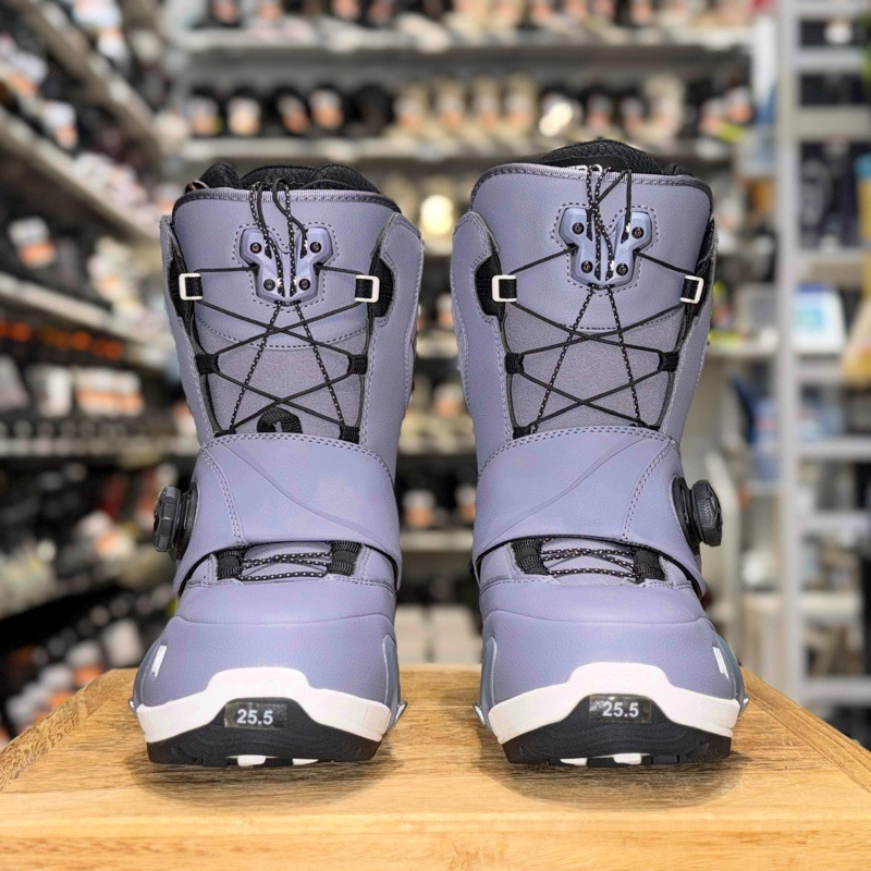 レディース バインディング ブーツ 2点セット アウトレット 25-26 NITRO STEP ON+OUTLET 25.5cm NITRO CAVE TLS カラー:LILAC ナイトロ スノーボード |  | 05