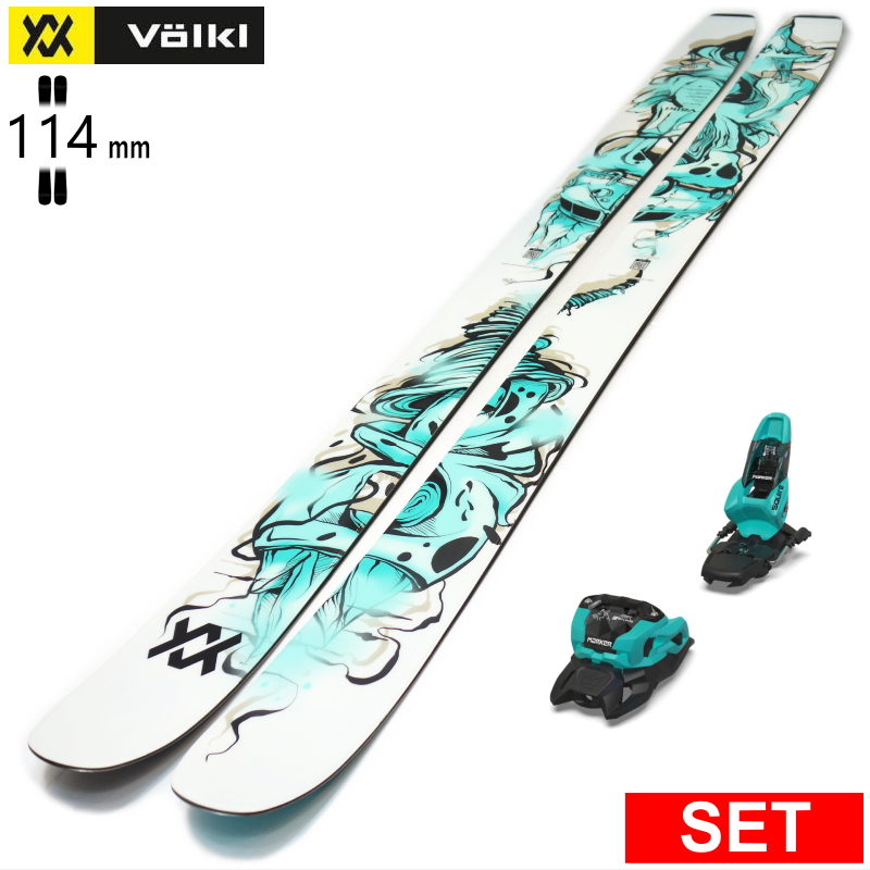 VOLKL REVOLT 114 フォルクル リボルト　184cm ジェスター VOLKL（フォルクル） [センター幅114mm 177cm|184cm]VOLKL REVOLT 114+