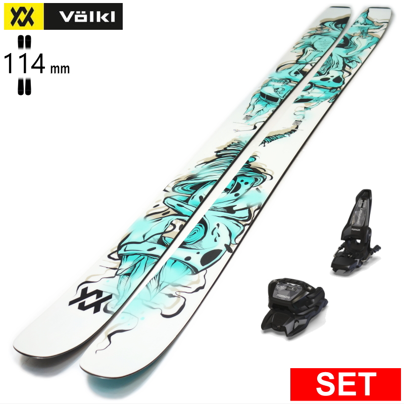 VOLKL REVOLT 114 フォルクル リボルト　184cm ジェスター VOLKL（フォルクル） [センター幅114mm 177cm|184cm]VOLKL REVOLT 114+